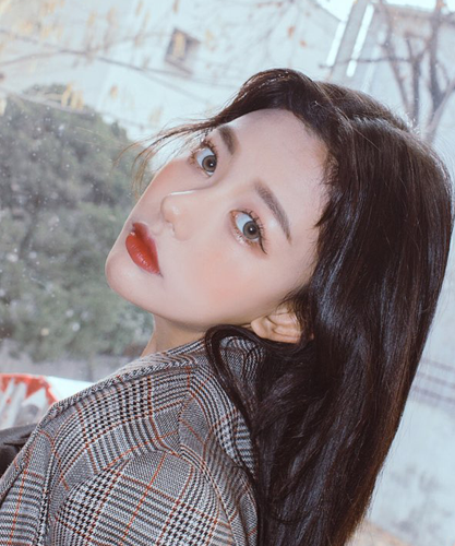 (인스타신수빈님)★ 아이보리&회색 투톤컬러/ 18인치 / 스킬 땋기 붙임머리 시술